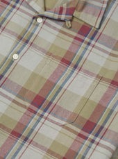 Green Kip Check Long Pyjama Set