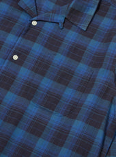 Blue Check Long Pyjama Set