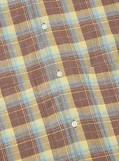 Brown Check Short Pyjama Set