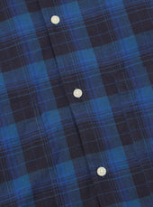 Blue Check Short Pyjama Set