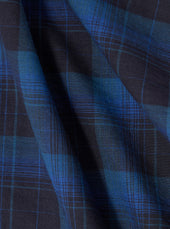 Blue Check Short Pyjama Set