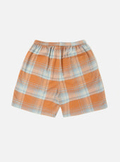 Check Pyjama Short