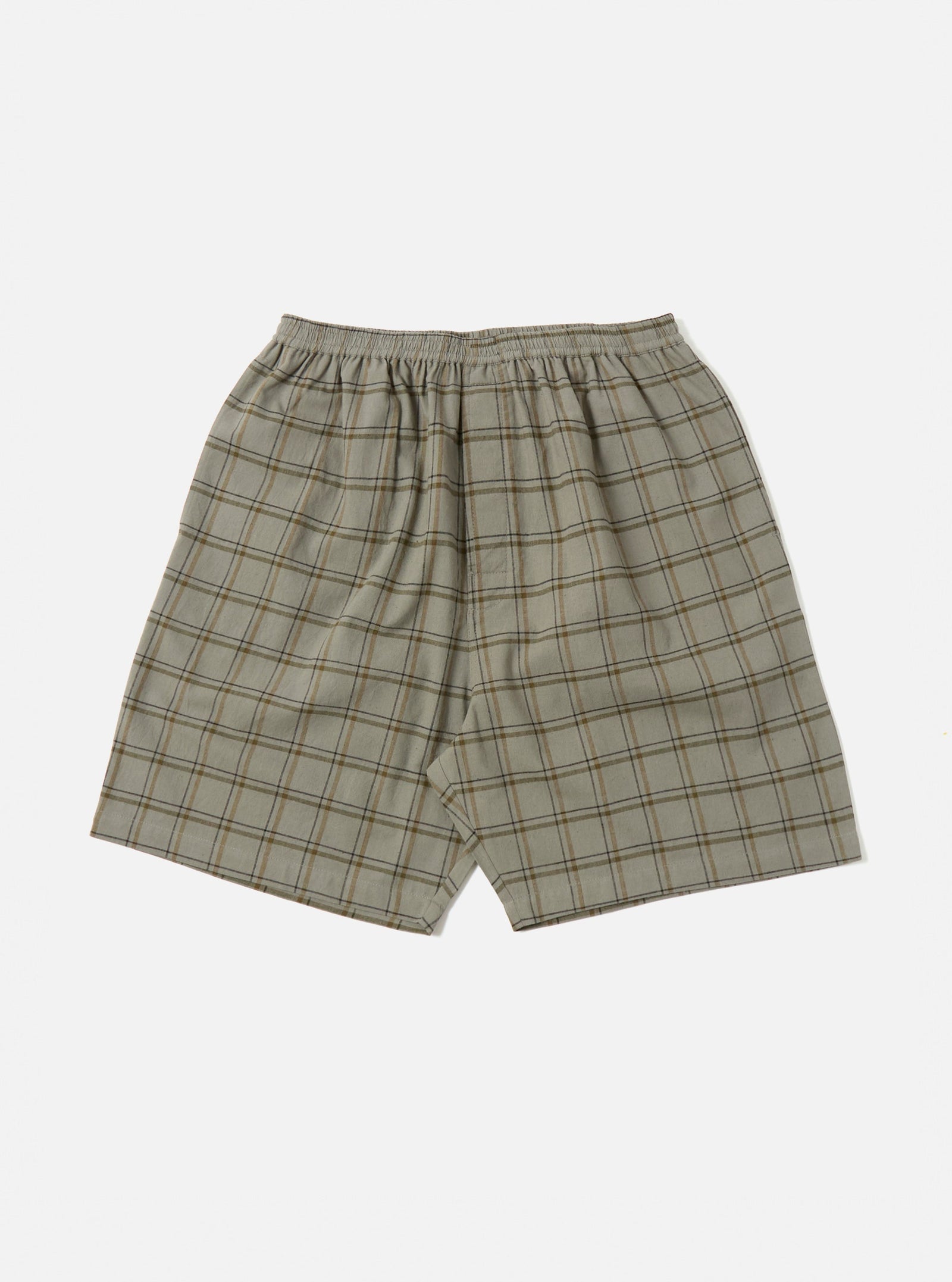 Green Pj Plaid Pyjama Short