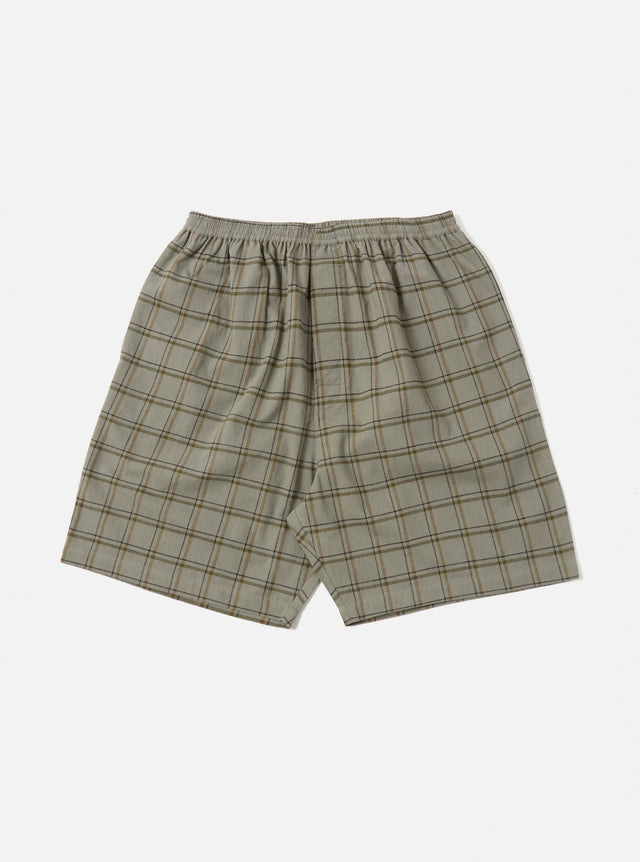 Green PJ Plaid Pyjama Short