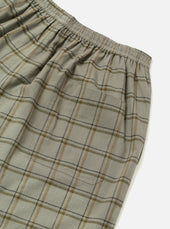 Green Pj Plaid Pyjama Short