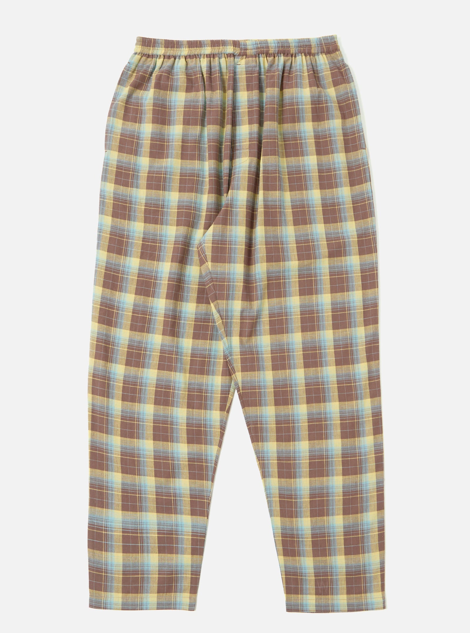 Brown Check Pyjama Pant