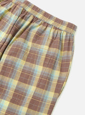 Brown Check Pyjama Pant