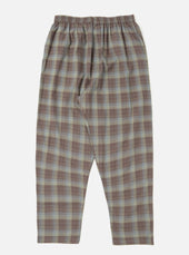 Green/Brown Check Pyjama Pant
