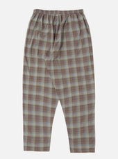 Green Brown Check Pyjama Pant