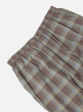 Green Brown Check Pyjama Pant