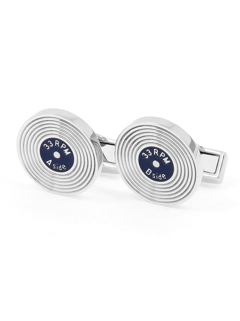 Vinyl 33 Rpm Cufflinks