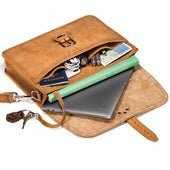 Fourteener Thin Leather Briefcase
