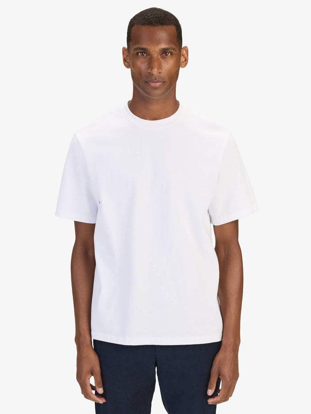 White Casual Fit Heavyweight T-Shirt