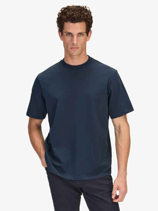 Navy Blue Heavyweight T-Shirt