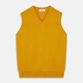 Gold Ifor Cashmere Slipover