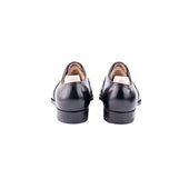 Straight Wing Dress Oxford With Croc Application In Calf Leather