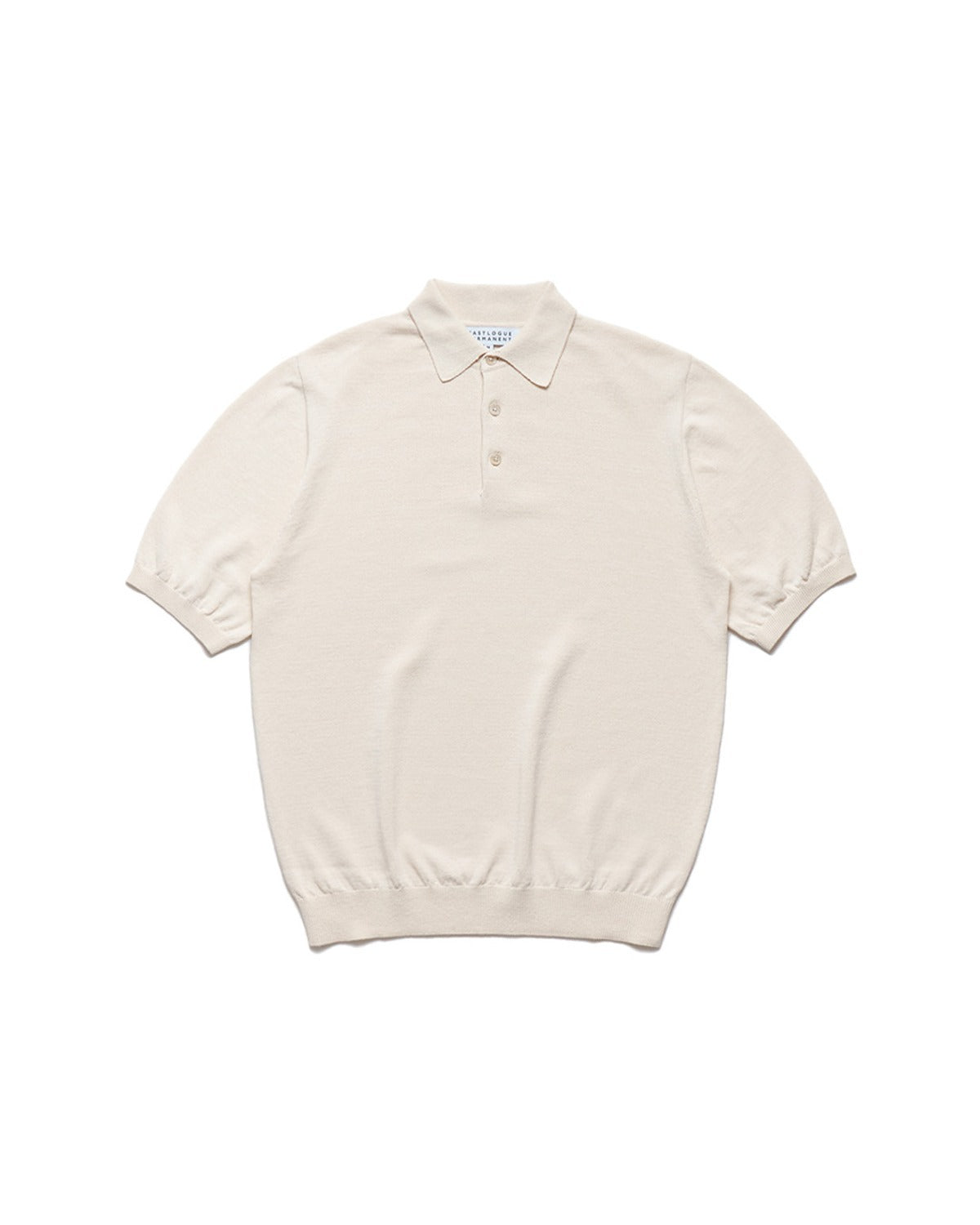 HALF SLEEVES KNIT / ECRU