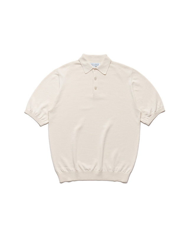 HALF SLEEVES KNIT / ECRU