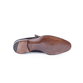 Single Buckle Monk With Hand Stitched Apron No Split Toe