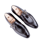 Single Buckle Monk With Hand Stitched Apron No Split Toe