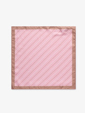Light Pinstripe Pocket Square
