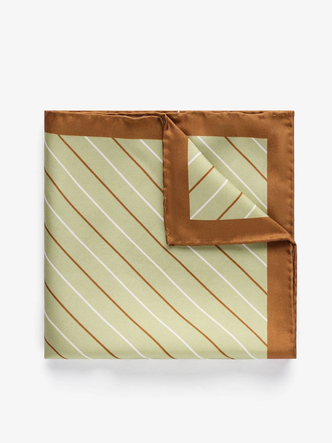 Light Pinstripe Pocket Square