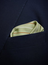 Light Pinstripe Pocket Square