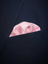 Light Pinstripe Pocket Square