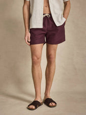 Burgundy Swimshorts