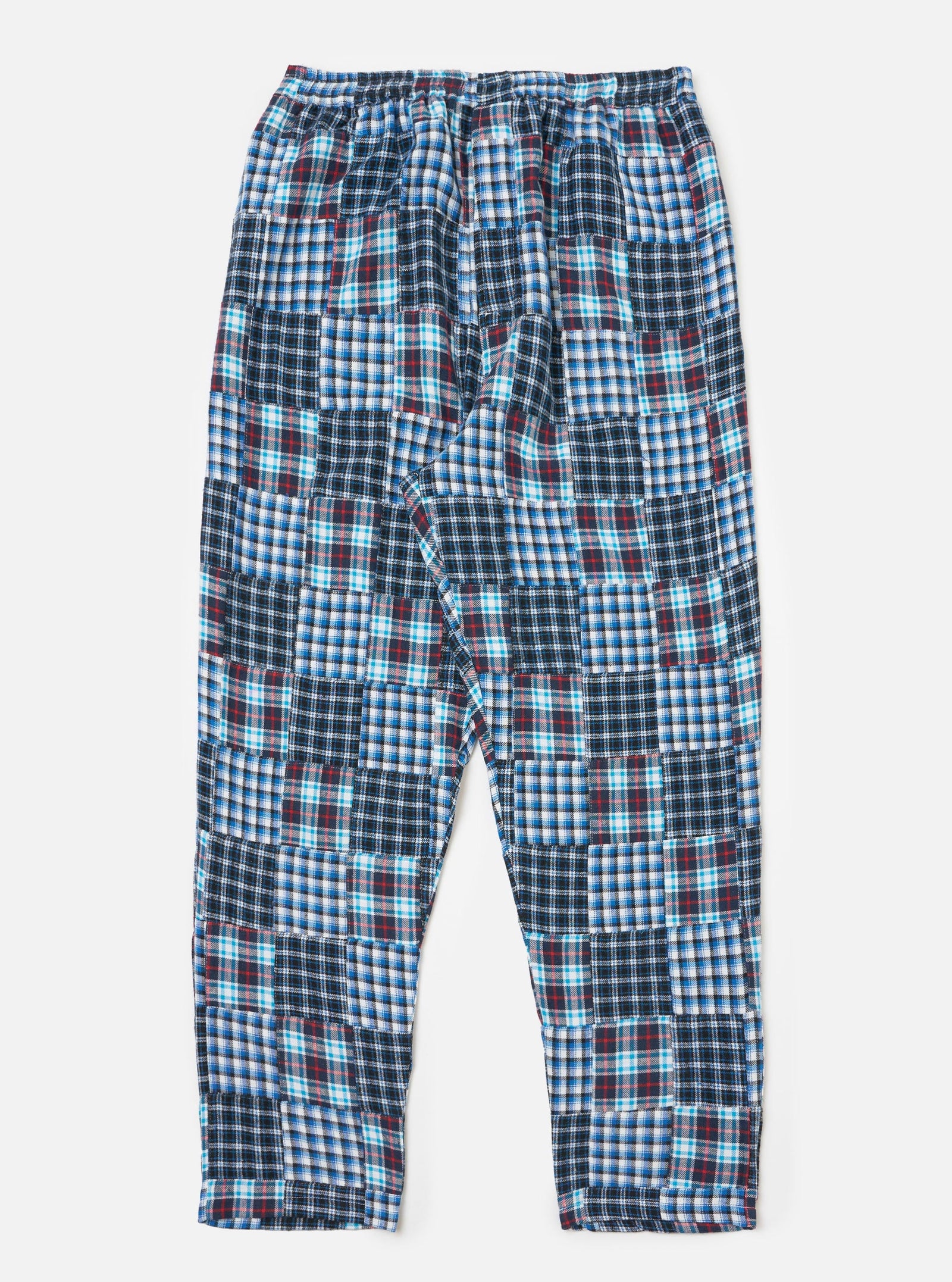 Brushed Patchwork Pyjama Pant