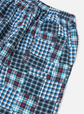 Brushed Patchwork Pyjama Pant