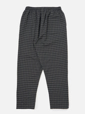 Navy Seersucker Plaid Pyjama Pant