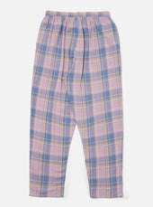 Pink Blue Pastel Plaid Pyjama Pant