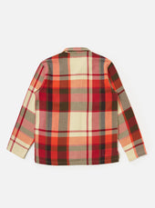 Red Earth Check Long Pyjama Set