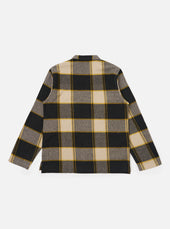 Sand Brushed Big Check Long Pyjama Set
