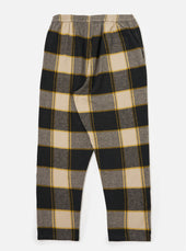 Sand Brushed Big Check Long Pyjama Set