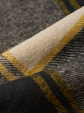 Sand Brushed Big Check Long Pyjama Set