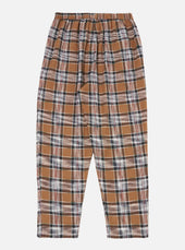 Ikat Twill Check Long Pyjama Set