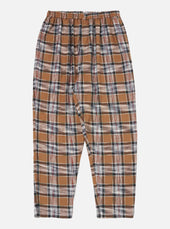 Ikat Twill Check Long Pyjama Set