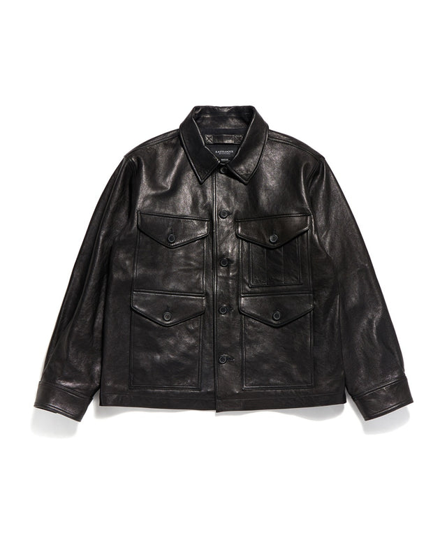 CRUISER LEATHER JACKET / BLACK