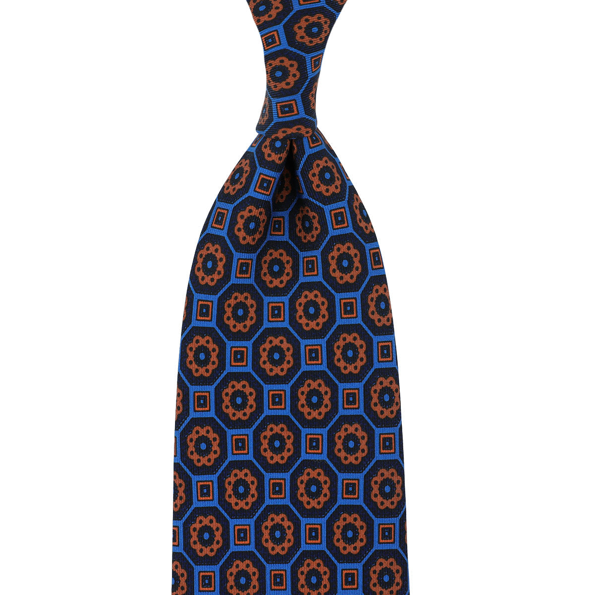 Ancient Madder Silk Tie Madder Hand Rolled