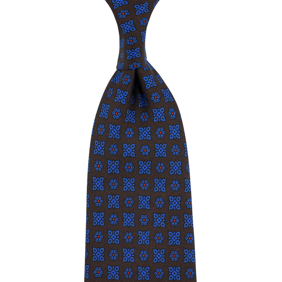 Ancient Madder Silk Tie Hand Rolled