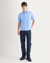 Classic Piqué Polo | Heathered Open Air