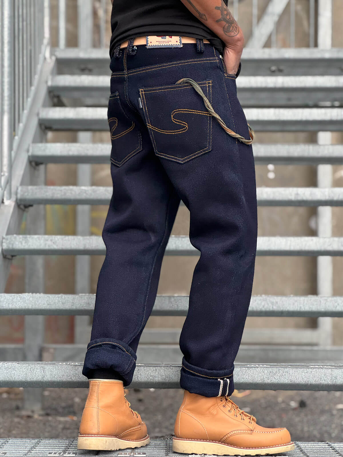 33oz Double Indigo Selvedge “TBOL” Jeans