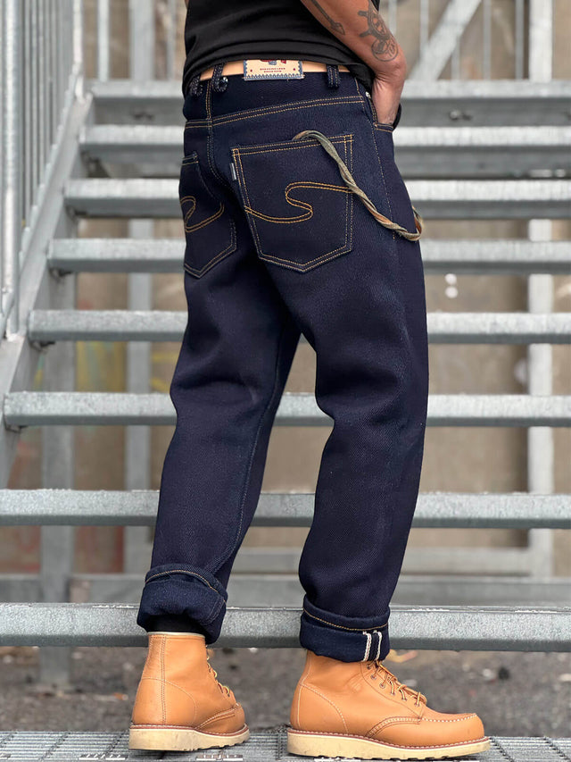 33oz Double Indigo Selvedge “TBOL” Jeans