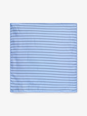 Pinstriped Pocket Square Silk