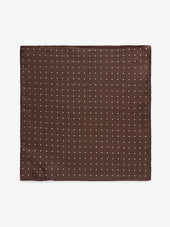 Dot Pocket Square Silk