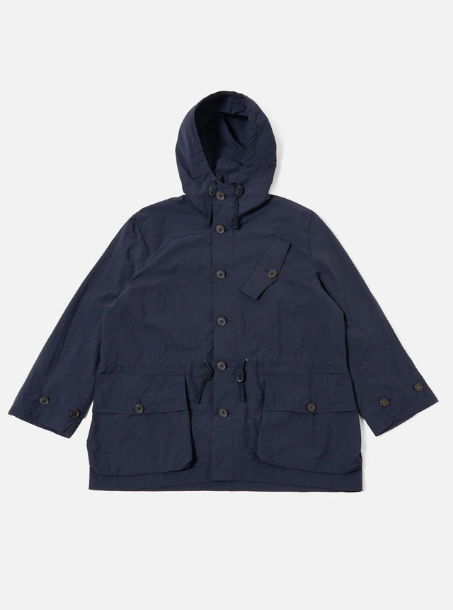 Navy Seo Recycled Nylon Boston Parka