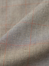 Grey Brown Wales Glen Check Barra Jacket
