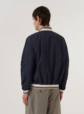 Peached Poplin Ns Bomber Jacket
